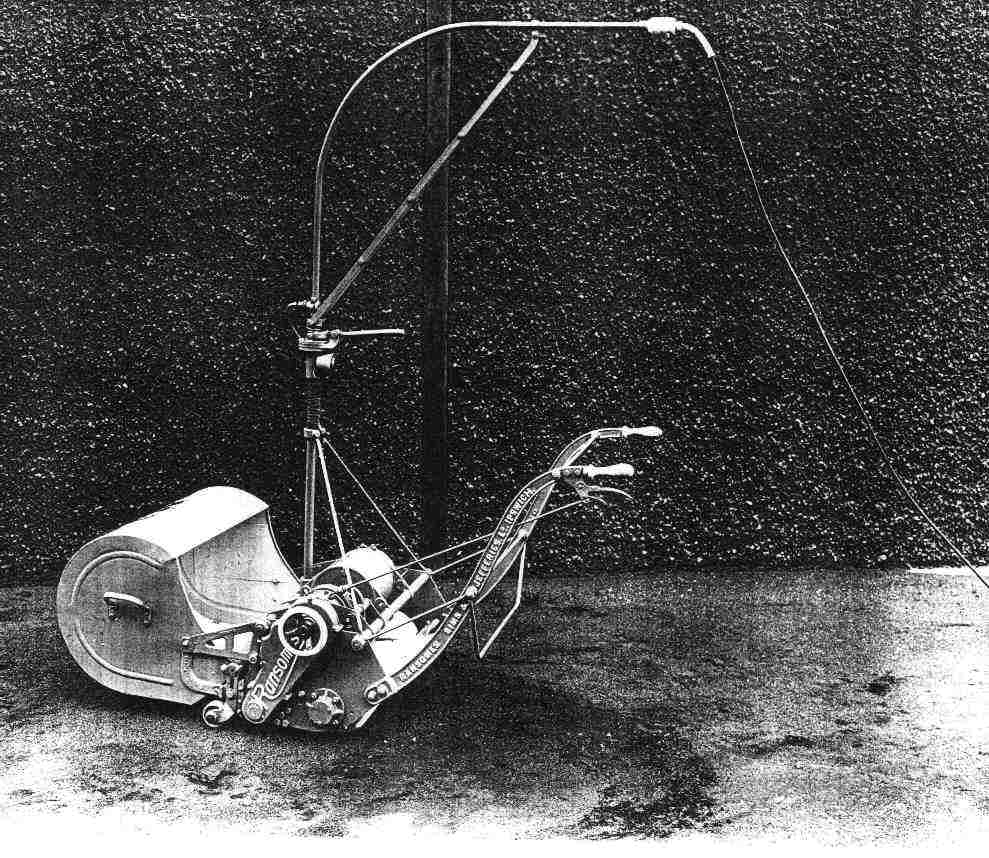 Prototype Ransomes' Electra lawnmower